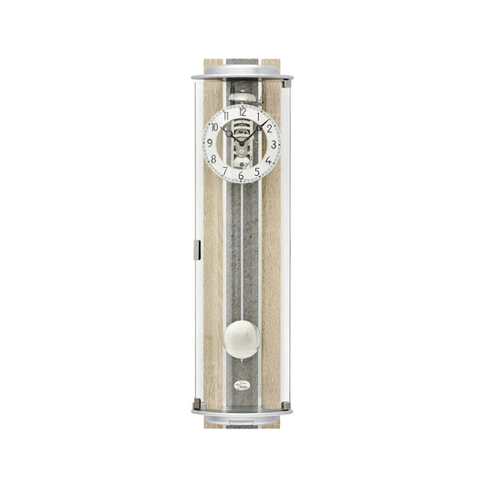 Zegar ścienny AMS Regulator R2715, dąb Sonoma • 8-dniowy mechanizm z biciem • szkło mineralne