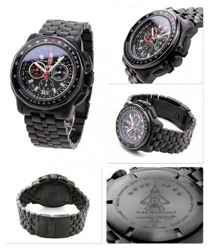 Luminox F-22 Raptor XA.9272 Herren Armbanduhr Schwarz • Titangehäuse • Saphirglas, Bild 4