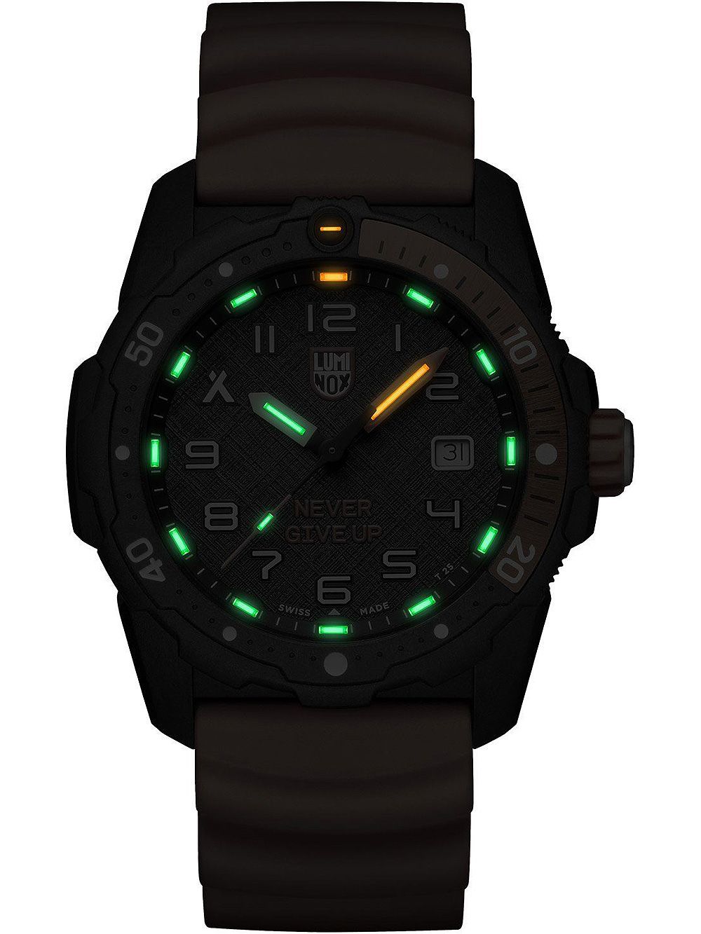 Luminox Bear Grylls Survival XB.3729.NGU Herrenuhr Schwarz/Orange • Saphirglas • 200m Wasserdicht, Bild 5