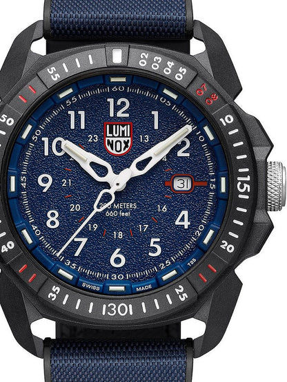 Luminox ICE-SAR Arctic XL.1003.ICE Herrenuhr Blau • Saphirglas • CARBONOX-Gehäuse