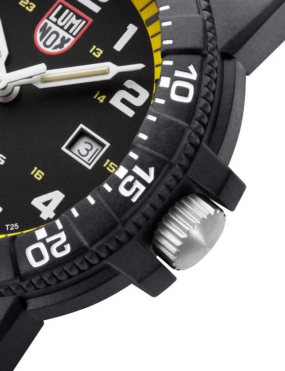 Luminox Leatherback Sea Turtle Giant XS.0325 Herrenuhr Schwarz • CARBONOX™-Gehäuse • Luminox Light Technology, Bild 4