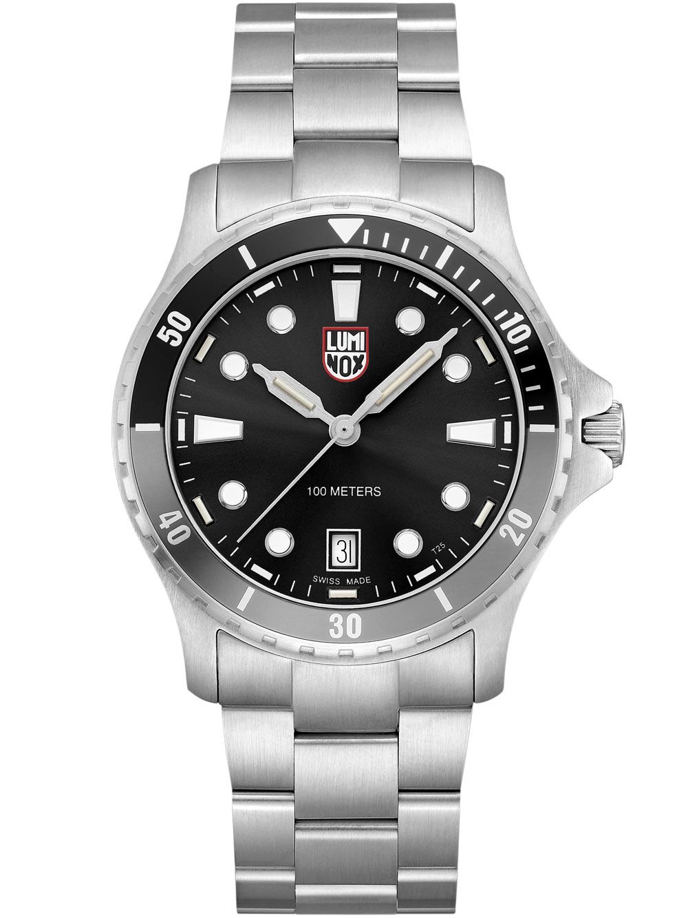 Luminox Sport Timer XS.0941 Herren Armbanduhr Silber • Schweizer Quarzwerk • Luminox Lichttechnologie