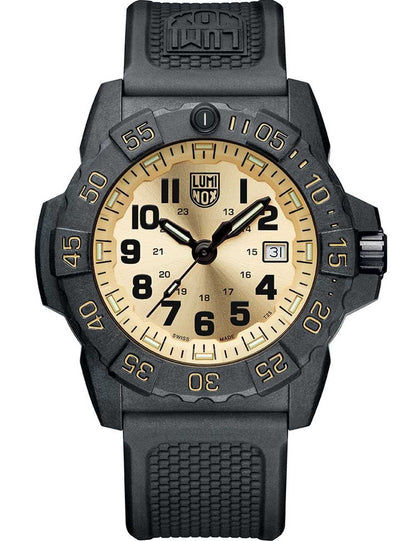 Luminox Navy SEAL Gold XS.3505.GP.1 Herren Armbanduhr • Limitierte Edition • CARBONOX-Gehäuse