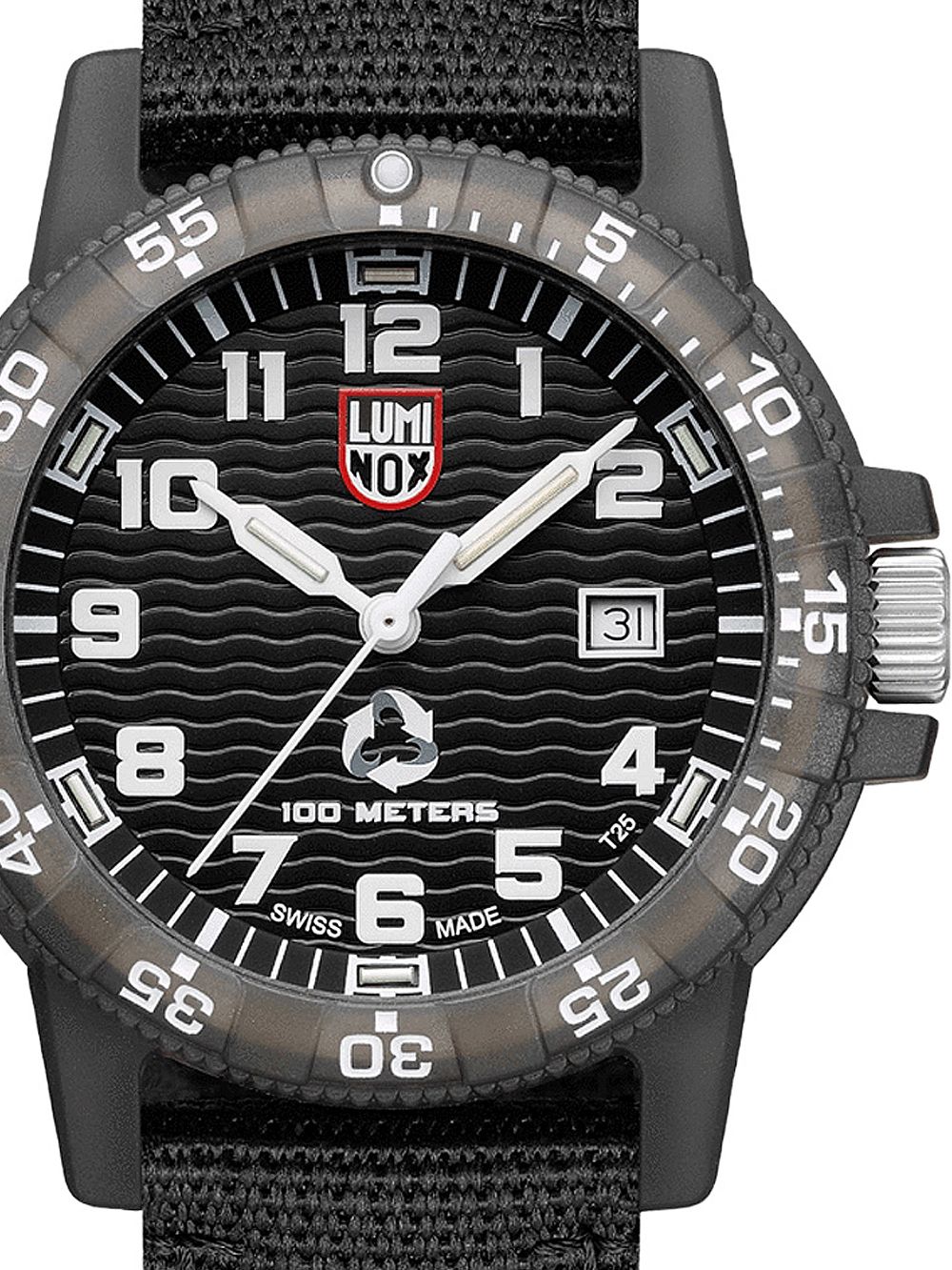 Luminox Tide Eco XS.0321.ECO Herren Armbanduhr • Recyceltes Meeresplastik • Schweizer Quarzwerk