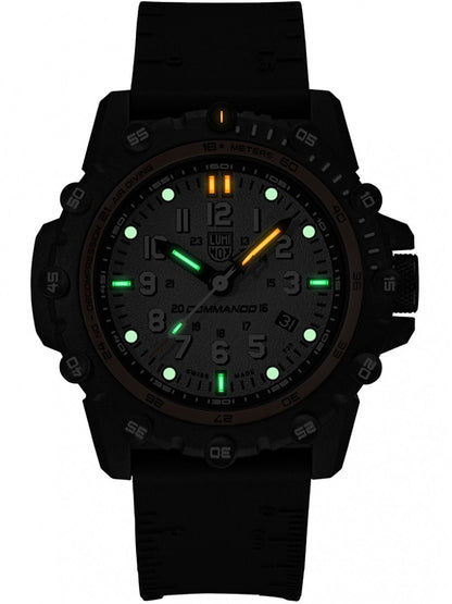Luminox Commando Frogman XS.3301 Herrenuhr Grau • Carbongehäuse • 20 ATM Wasserdicht, Bild 4