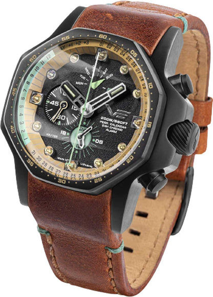 Vostok Europe Atomic Age YM86-640C697 Men's • Tritium • Alarm