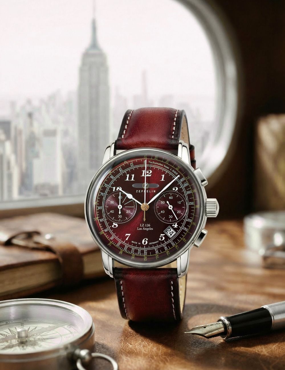 Zeppelin LZ126 Los Angeles 7614-6 Herren • Chronograph • 5 ATM Wasserdicht, Bild 3