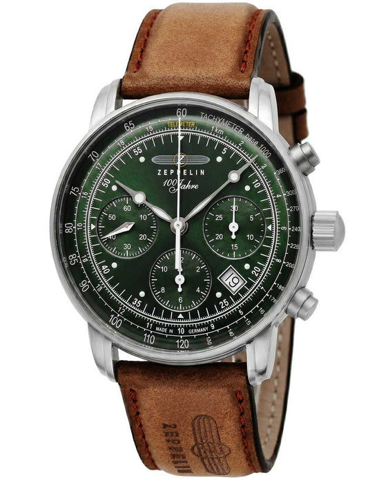Zeppelin 8618-4 100 Jahre Zeppelin Herrenuhr Blau • Automatikwerk • Saphirglas