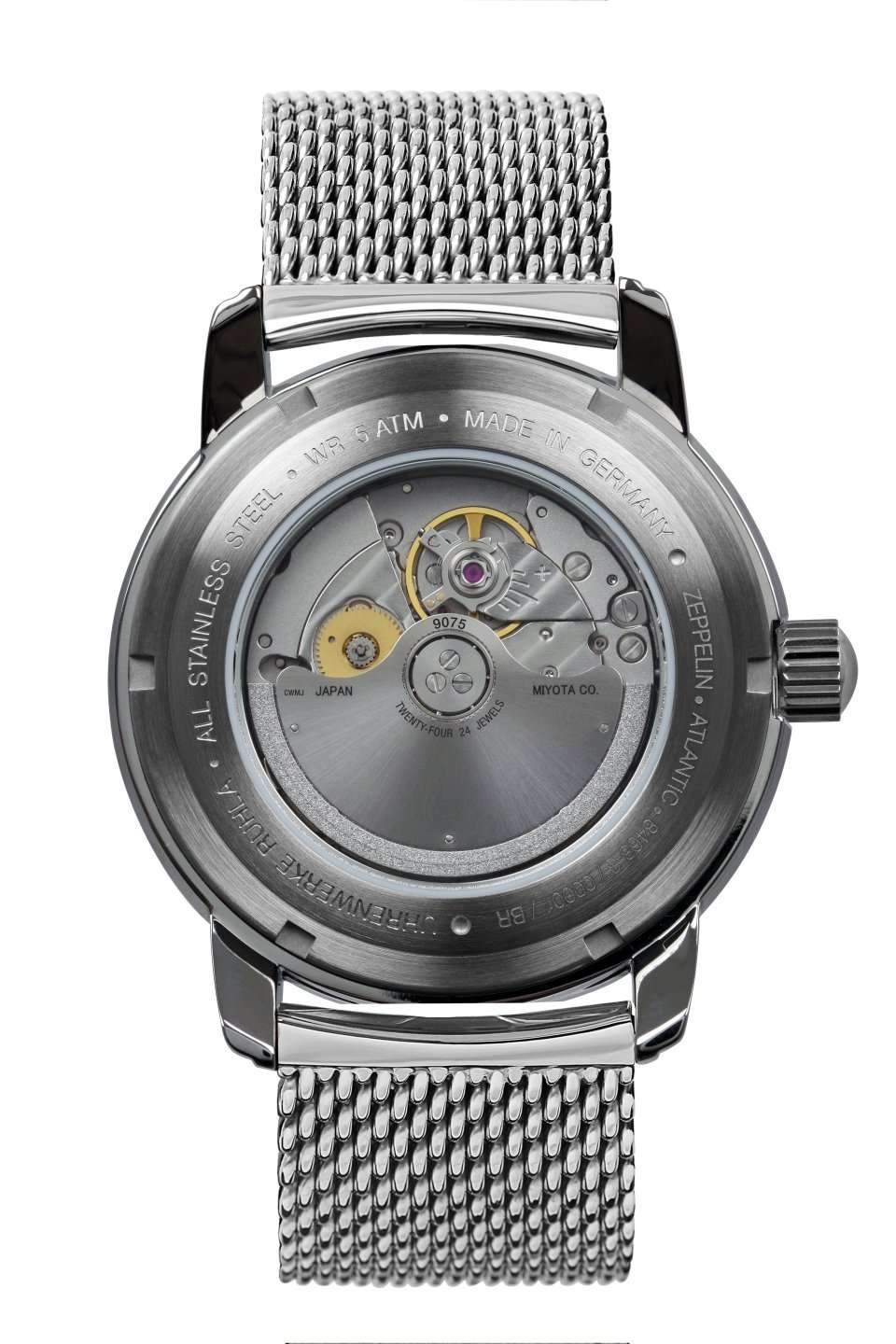 Zeppelin Atlantic 8468M3 Herren Armbanduhr Blau • Echte GMT-Funktion (Flyer-GMT) • Automatikwerk Miyota 9075, Bild 3