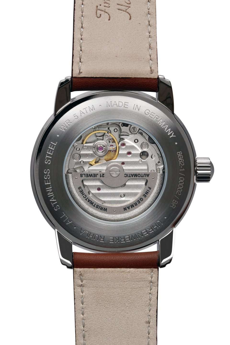 Zeppelin New Captain's Line 8662-1 Herrenuhr Silber • Automatikwerk Citizen-Miyota 82S7 • Made in Germany, Bild 2