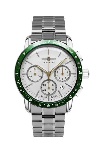 Zeppelin New York 8878MB-5 Herrenuhr Bicolor • Chronograph Miyota 6S20 • Mineralglas K1, Bild 4