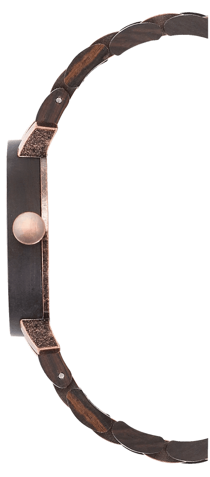 Laimer Emma 0090 Damen Uhr • Nachhaltiges Sandelholz • Ultraleicht