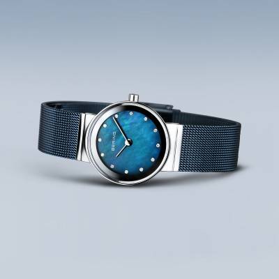 Bering Classic 10126-307 Damenuhr Silber • Saphirglas • Milanaise-Armband, Bild 4