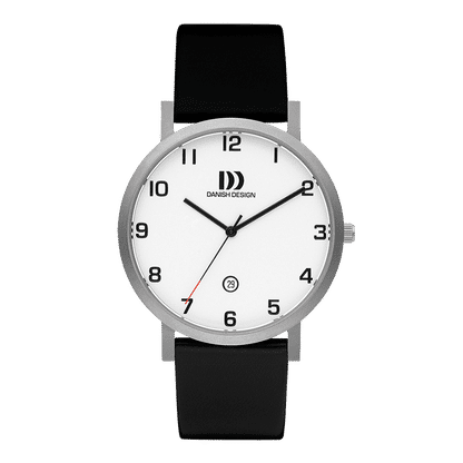 Danish Design Gløbe IQ12Q1107 Rhône Herrenuhr Silber • Titangehäuse • Mineralglas