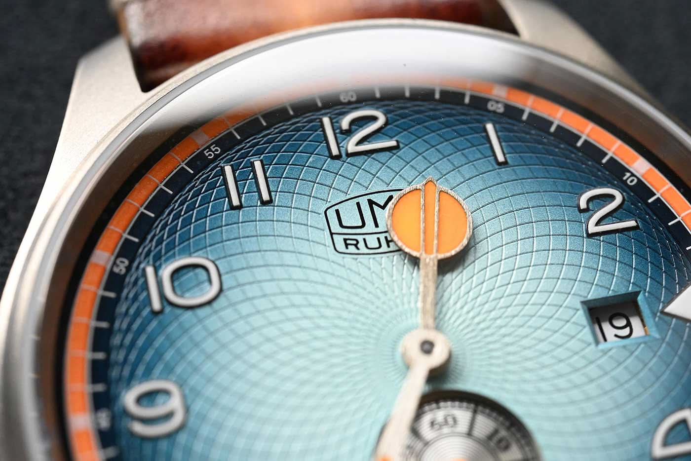 UMF Ruhla 1134-3 Herrenuhr • Made in Germany • Saphirglas