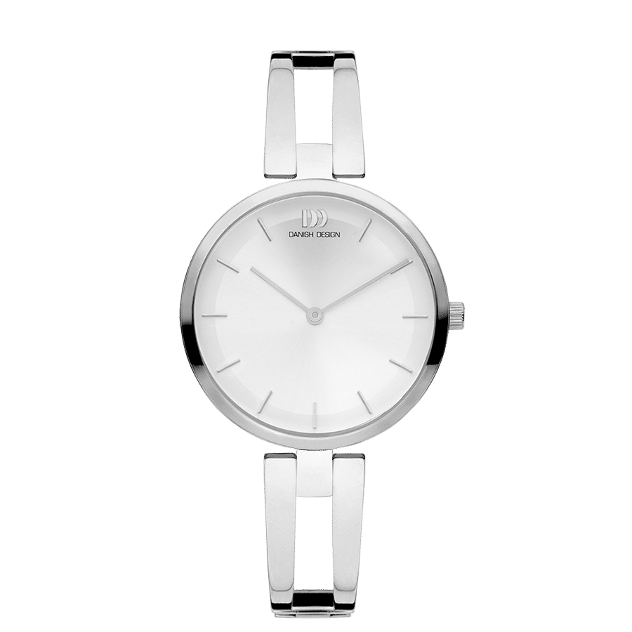 Danish Design Rachel IV72Q1208 Damenuhr Silber • Mineralglas • Bangle-Armband