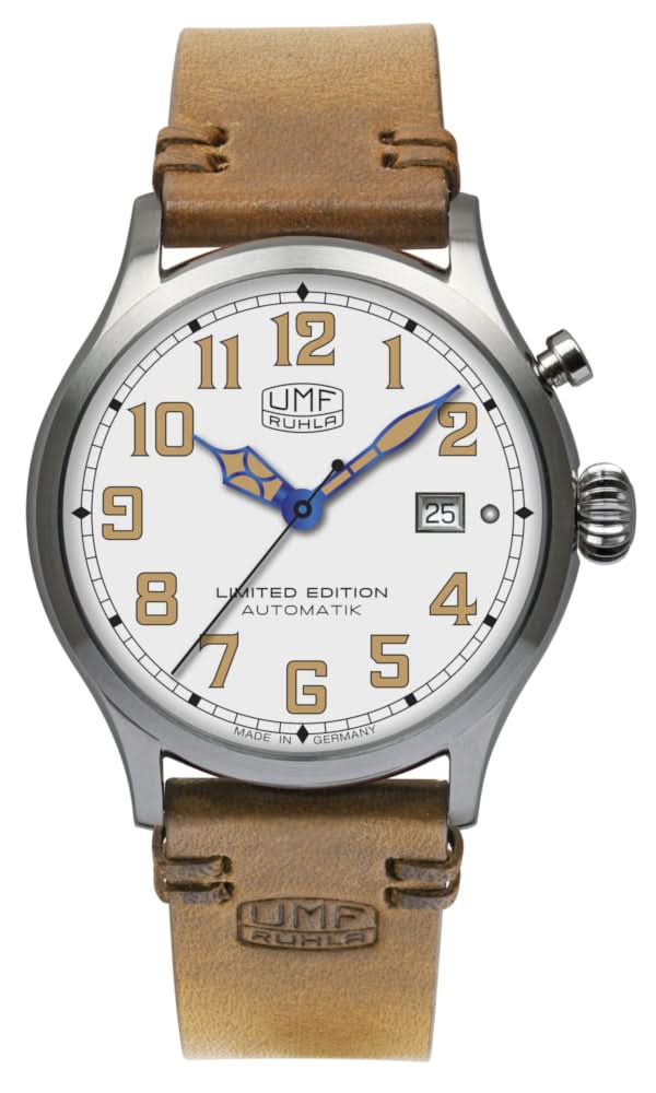 UMF Ruhla 1256-1 Herrenuhr • Made in Germany • Saphirglas