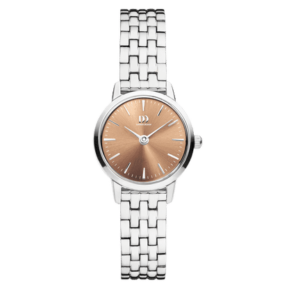 Danish Design Akilia IV94Q1268 Damenuhr Silber • Mineralglas • Zeitloses Kettenarmband