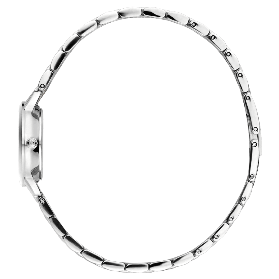 Danish Design Akilia IV94Q1268 Damenuhr Silber • Mineralglas • Zeitloses Kettenarmband, Bild 2