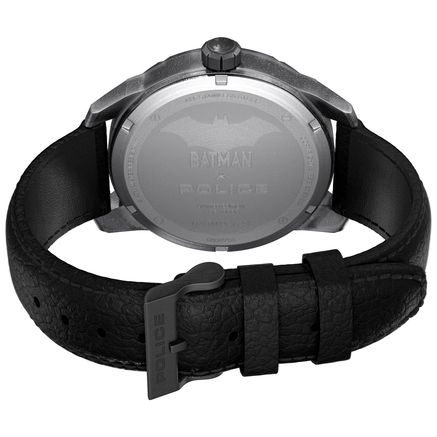 Police The Bat PEWGA0075501 Herrenuhr Grau • Batman Limited Edition • Mineralglas, Bild 3