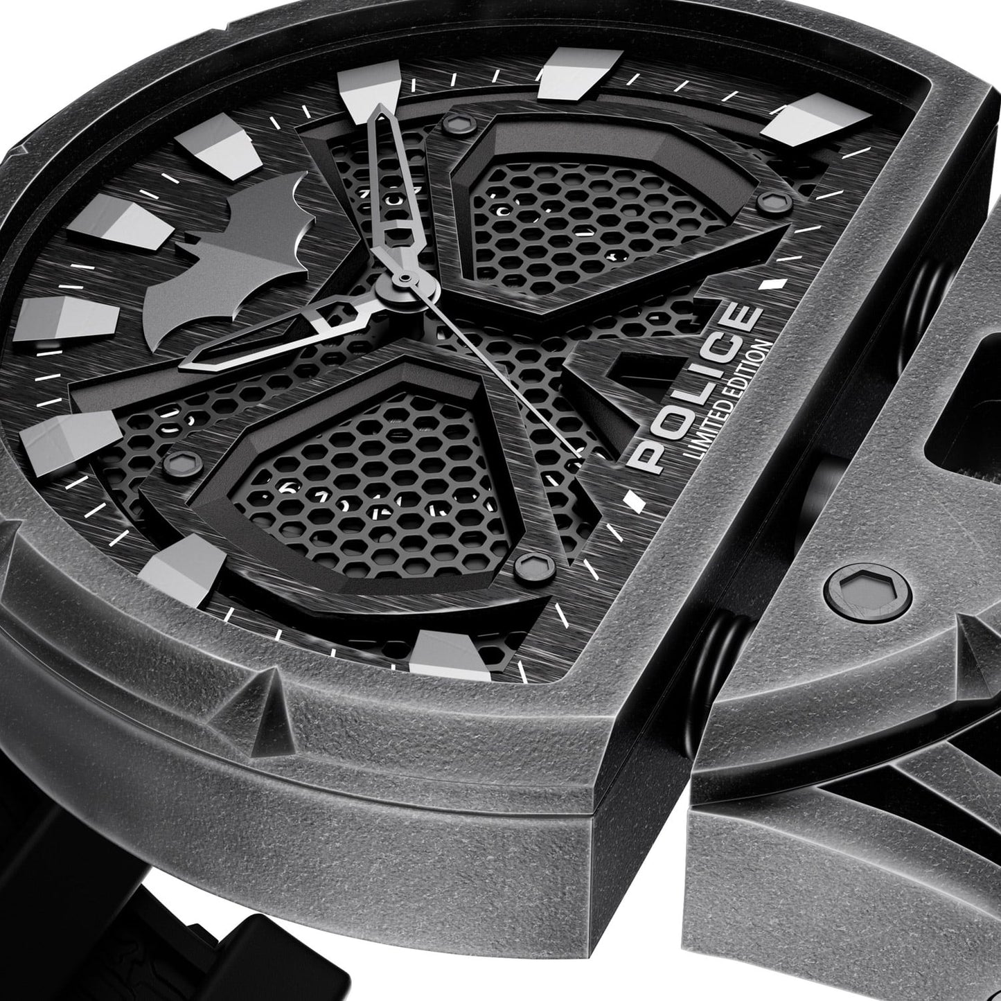 Police Dark Side PEWGN0075401 Herrenuhr Schwarz • Batman x Police Limited Edition • Mineralglas, Bild 4
