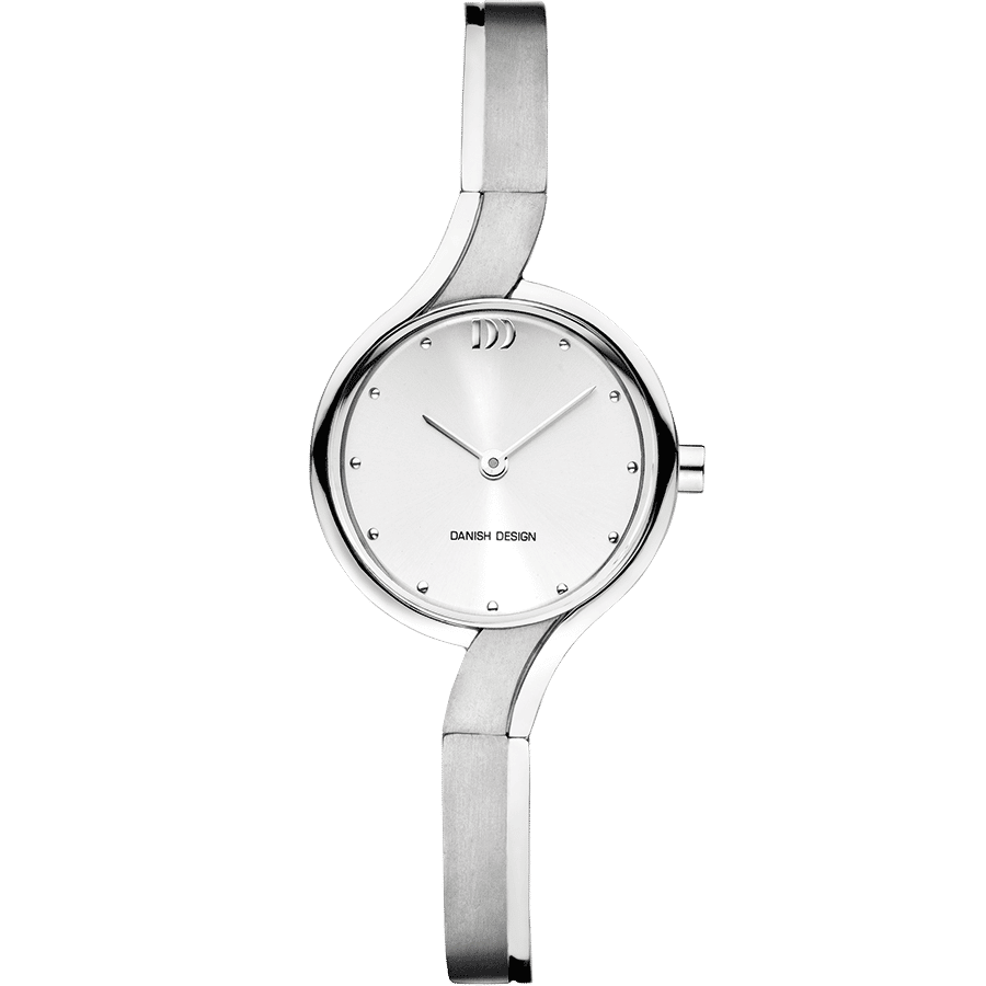 Danish Design Jasmin IV62Q1280 Damenuhr Silber • Titan-Armband • Schmuckschließe