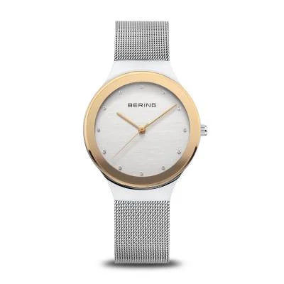 Bering Classic 12934-307 Damenuhr Silber • Saphirglas • Milanaise-Armband, Bild 8