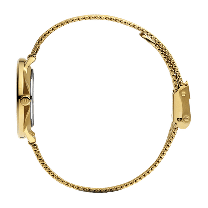 Danish Design Lana IV05Q1294 Damenuhr Gold • Milanaise-Armband • Mineralglas, Bild 2