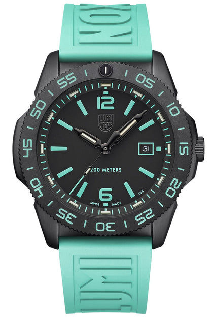 Luminox Pacific Diver XS.3124.N.SET Herrenuhr Schwarz • Limitierte Edition • Saphirglas & 200 m wasserdicht