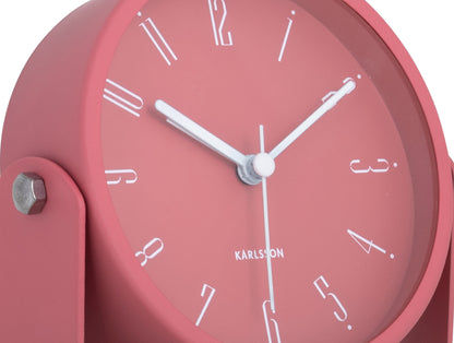 Karlsson Regal Numbers KA5989RD Wecker Blushrot • Lichtfunktion • Elegantes Eisengehäuse, Bild 3