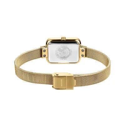 Bering Classic 14520-334-GWP Damenuhr Set Golden Glacier • Saphirglas • Milanaise-Armband, Bild 8
