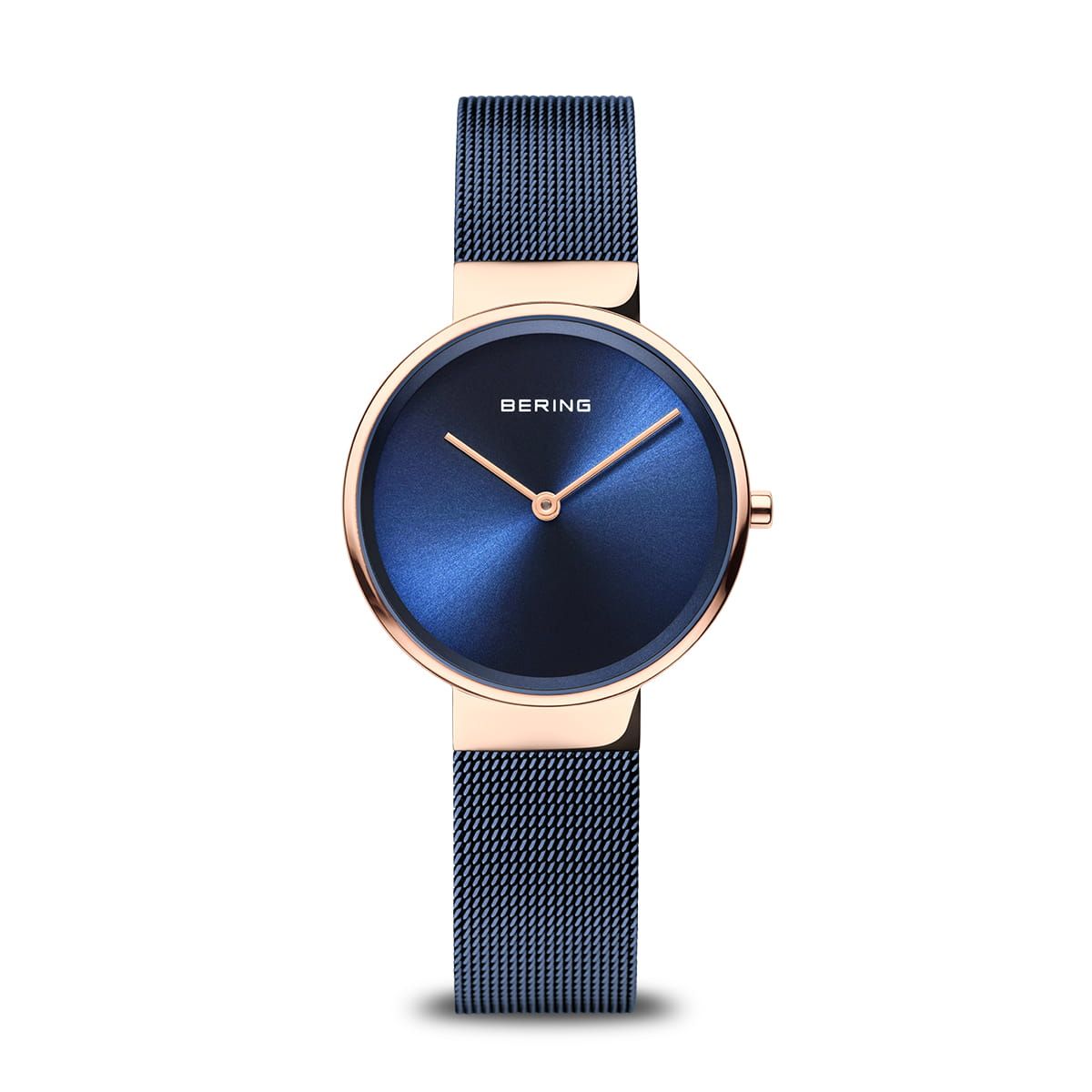 Bering Classic 14531-367 Damenuhr Roségold • Saphirglas • Milanaise-Armband