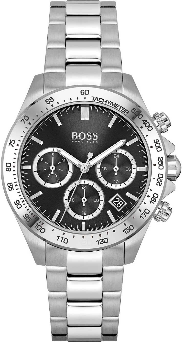 BOSS Grandview 1502614 Damenuhr • Mesh-Armband • Kristalle