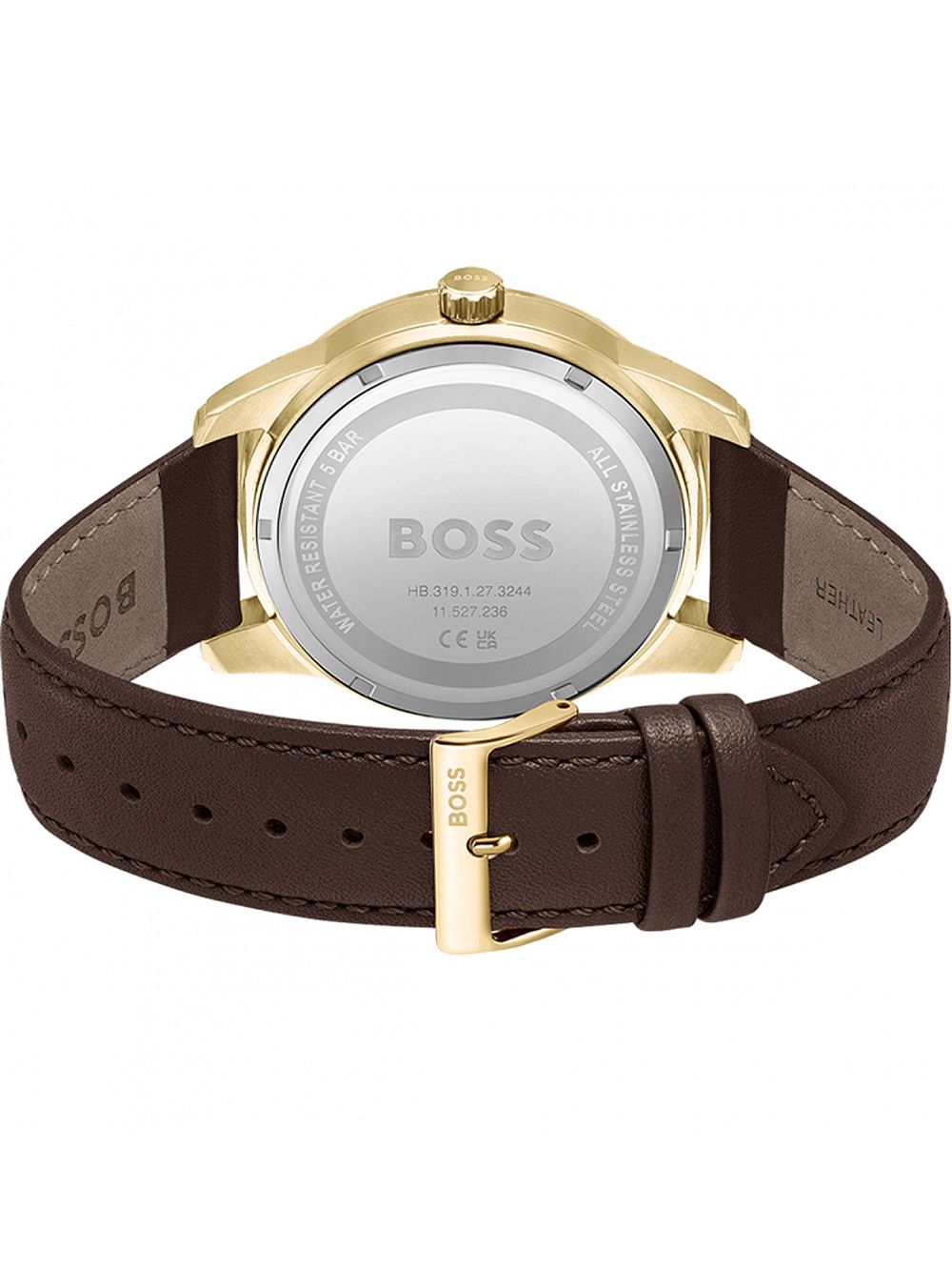 BOSS Sophio 1513956 Herrenuhr Gold • Gelbgold IP Edelstahl • Multifunktions-Quarzwerk, Bild 3