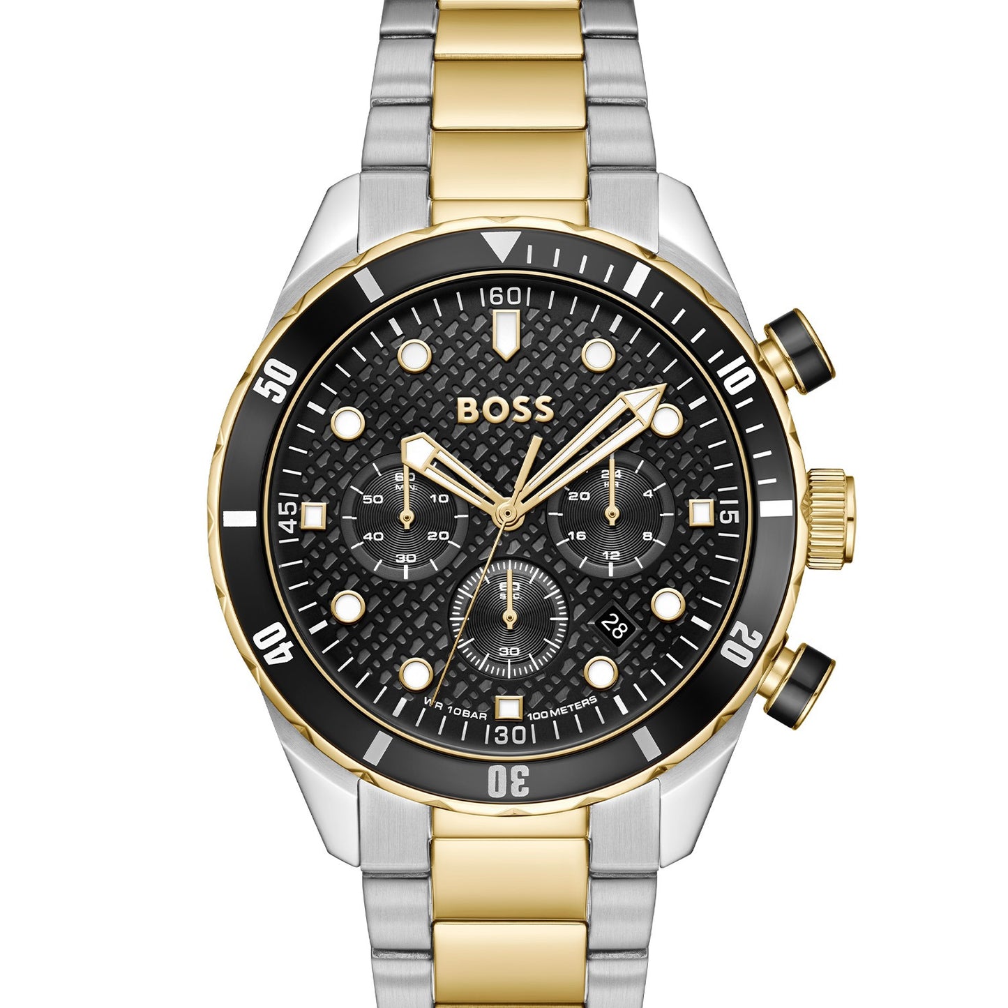 BOSS Chronomatrix 1514339 Herren Armbanduhr • Elegantes Design • BOSS Qualität