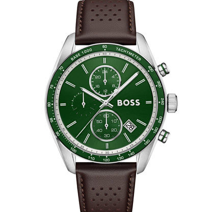 BOSS Grand Prix 1514342 Herren Armbanduhr • Elegantes Design • BOSS Qualität