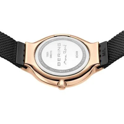 Bering Max René 15531-262 Damenuhr Roségold • Saphirglas • Milanaise-Armband, Bild 6