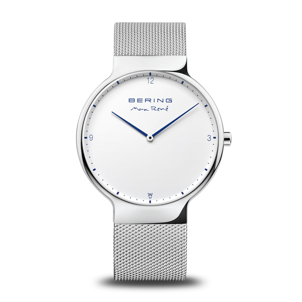 Bering Max René 15540-004 Herrenuhr Silber • Saphirglas • Wechselarmband-System