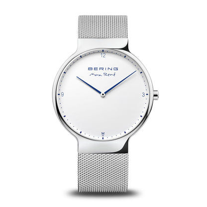 Bering Max René 15540-004 Herrenuhr Silber • Saphirglas • Wechselarmband-System