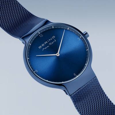 Bering Max René 15540-397 Herrenuhr Blau • Saphirglas • Skandinavisches Design, Bild 3