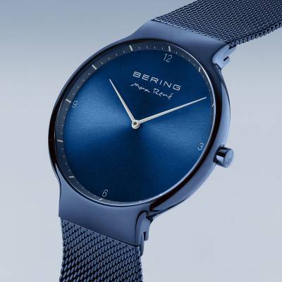 Bering Max René 15540-397 Herrenuhr Blau • Saphirglas • Skandinavisches Design, Bild 2