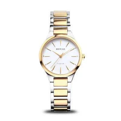 Bering Titanium 15630-704 Damen Armbanduhr Silber • Saphirglas • Titangehäuse, Bild 3