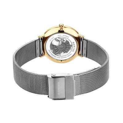 Bering Ultra Slim 15729-010 Damen Armbanduhr Silber • Saphirglas • Milanaise-Armband, Bild 9