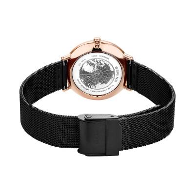 Bering Ultra Slim 15729-166 Damenuhr Roségold • Saphirglas • Milanaise-Armband, Bild 8