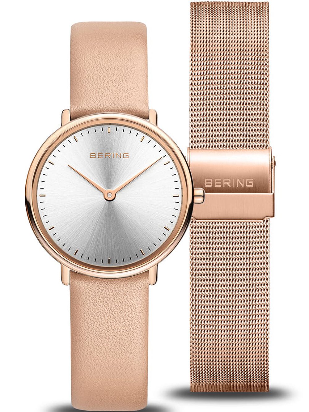 Bering Ultra Slim 15729-960 Damen • Saphirglas • Schlankes Roségold-Design, Bild 2