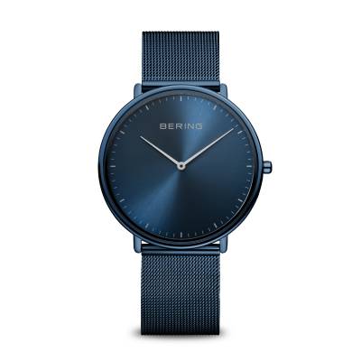 Bering Ultra Slim 15739-808 Armbanduhr Unisex Grün • Saphirglas • Milanaise-Armband, Bild 11