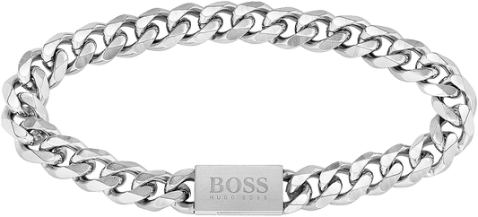 Boss Jewelry 1580144M - CHAIN FOR HIM Armband aus Edelstahl - silber