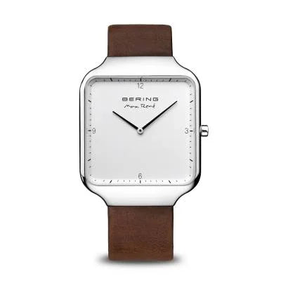 Bering Max René 15836-523 Herrenuhr Schwarz • Saphirglas • Wechselbares Silikon-Armband, Bild 3