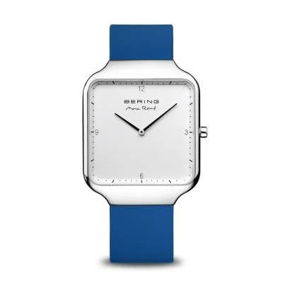 Bering Max René 15836-523 Herrenuhr Schwarz • Saphirglas • Wechselbares Silikon-Armband, Bild 4