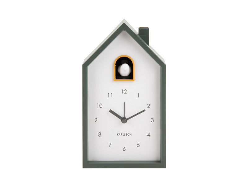 Karlsson Modern Cuckoo Wecker KA6015 • Kuckucksruf • 3x AAA